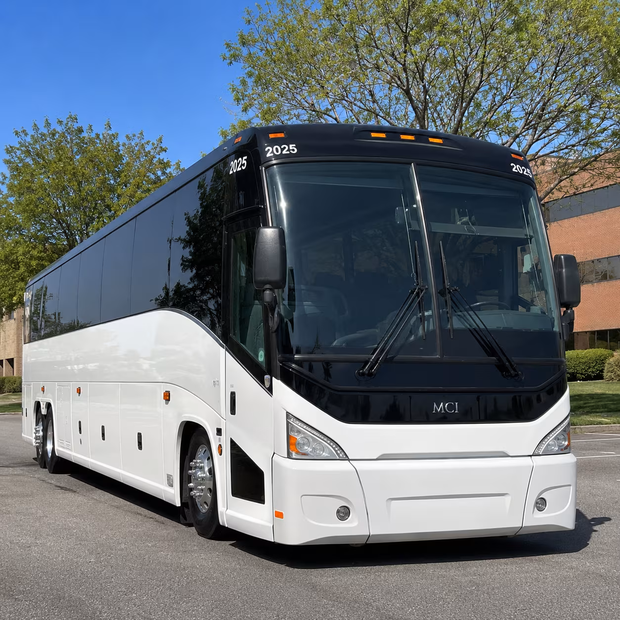 lawrence charter bus rental